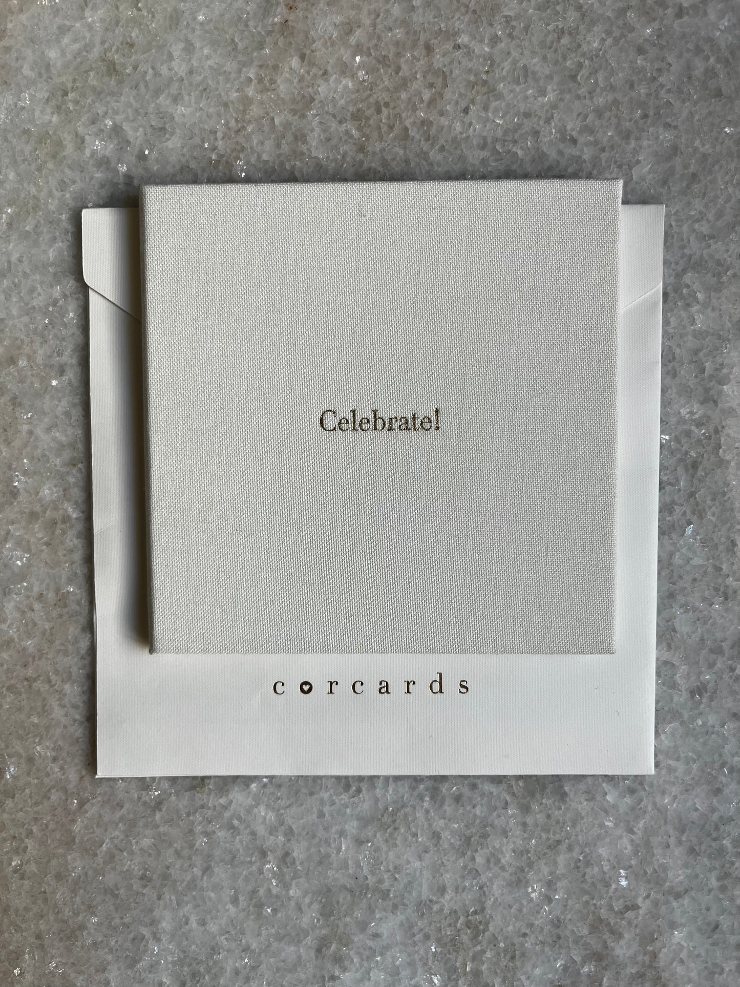 Sample -Corcard. Custom gift card holder. Corporate gifting.