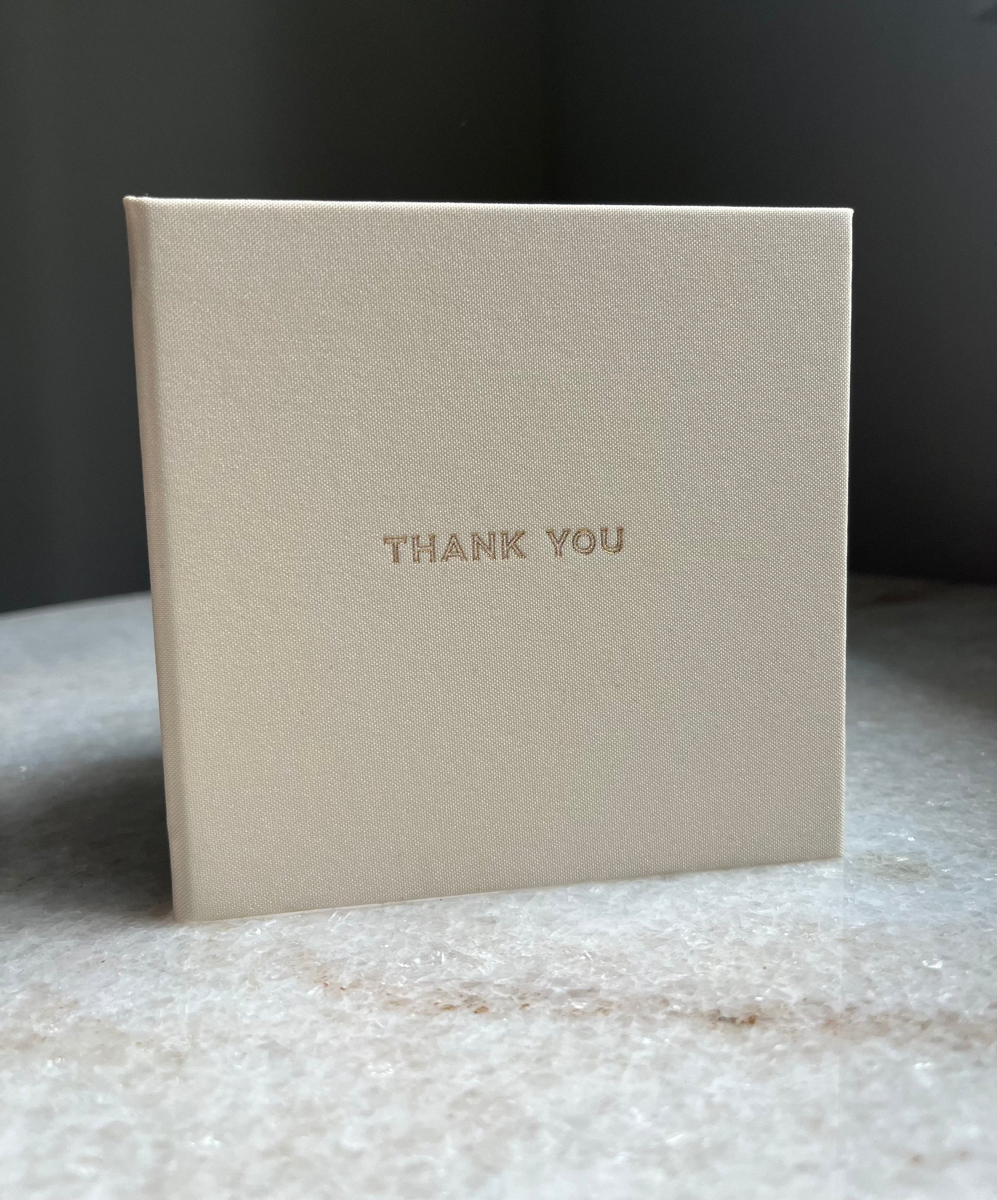 MINI Modern Gift Card Holder -Oatmeal Beige 'Thank you' corcards MINI Modern Gift Card Holder -Oatmeal Beige 'Thank you' corcards