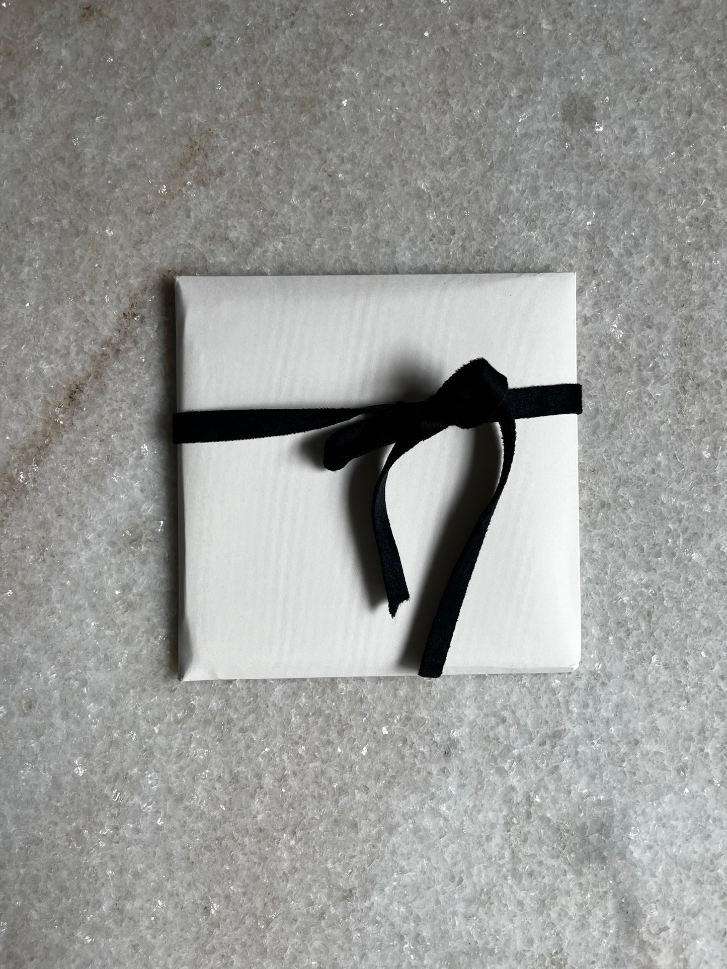 MINI Modern Gift Card Holder - Ivory White 'Thank you'