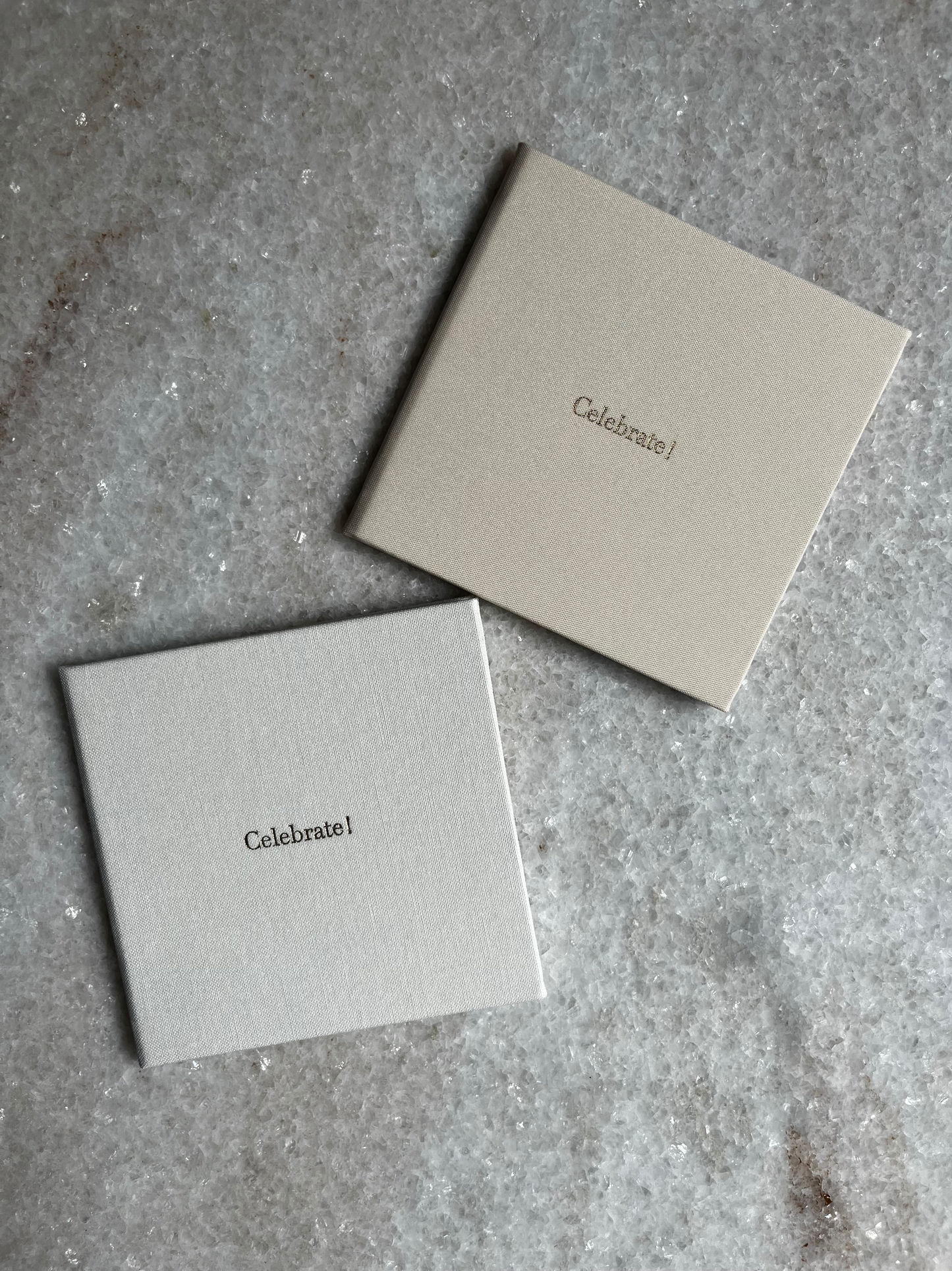 MINI Modern Gift Card Holder -Oatmeal Beige 'Thank you'